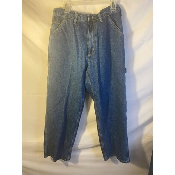 RK Brand Workwear Denim Jeans Mens Size 36 x 28 Short Inseam - Picture 1 of 2